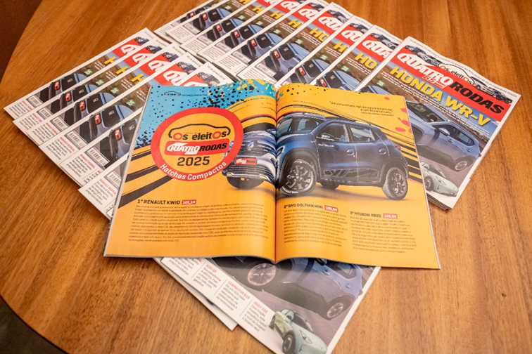 Pesquisa da QUATRO RODAS elege melhores carros de OITO categorias